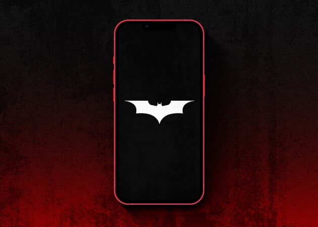 Batman logo iPhone wallpaper