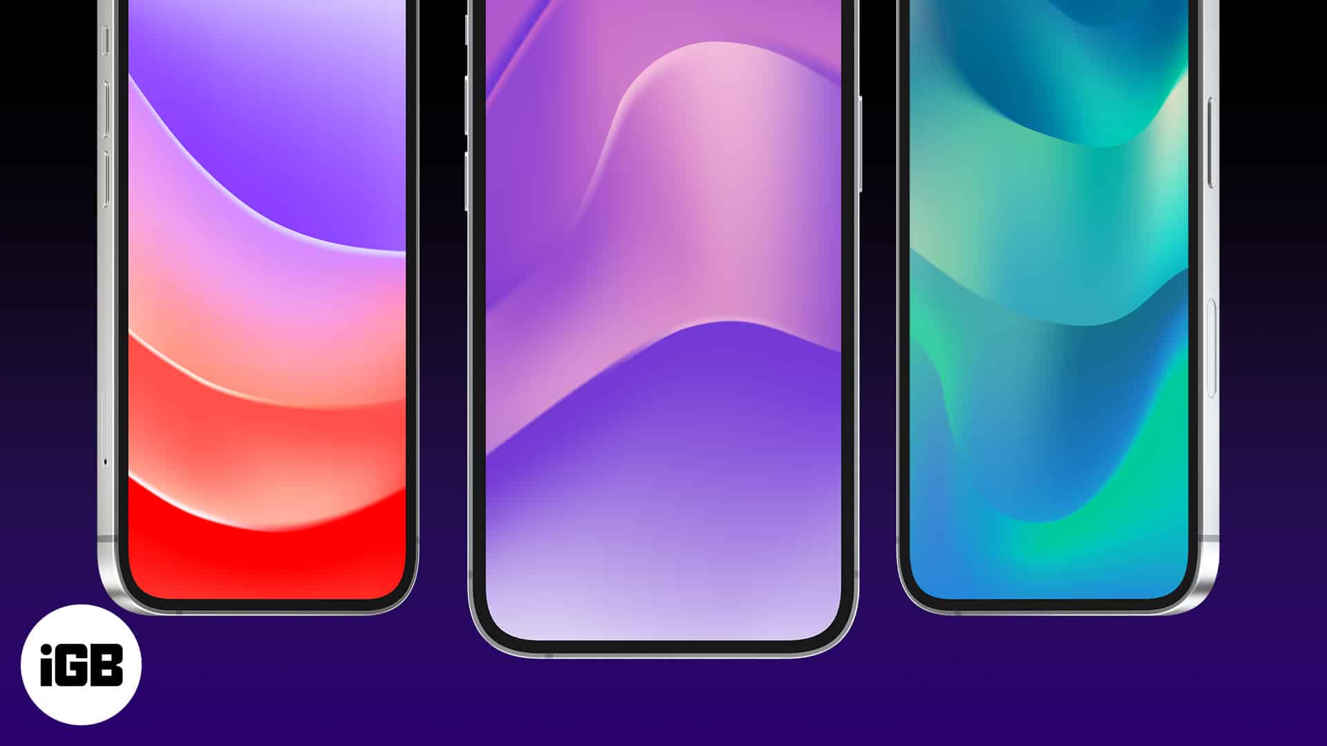 Best gradient wallpapers for iphone