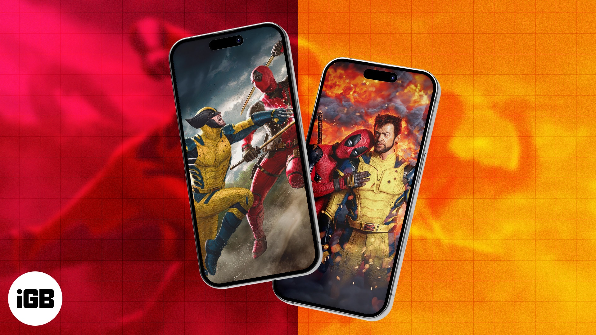 Deadpool and Wolverine wallpapers for iPhone