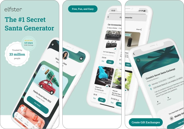 Elfster The Secret Santa App