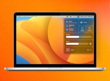 How to use control center in macos ventura and monterey