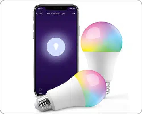 KM Smart LED Light Bulb works with Apple HomeKit