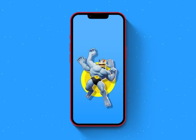 Machamp Pokemon iPhone wallpaper