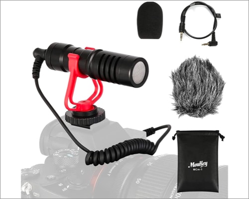 Moukey Vlogging Kit Camera Microphone for iPhone