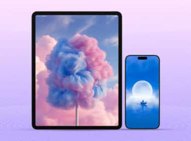 Pastel wallpapers for iPhone and iPad.