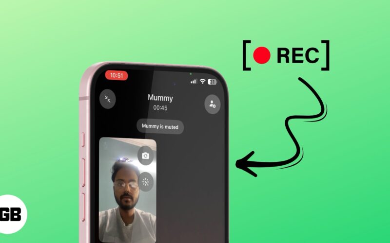 Recording WhatsApp calls on an iPhone