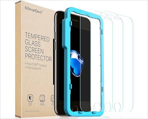 SmartDevil iPhone 7 8 Glass Screen Protector