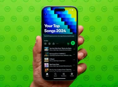 Spotify Wrapped 2024 on an iPhone.