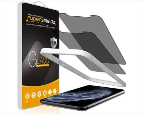 supershieldz anti spy screen protector for iphone 11 pro max