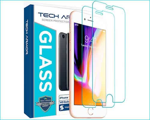 Tech Armor Apple iPhone 7 8 Glass Screen Protector