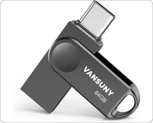 Vansuny Dual best USB C Flash Drive for iPhones