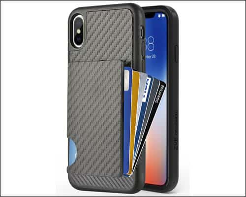 ZVEdeng iPhone X Xs Card Holder Case